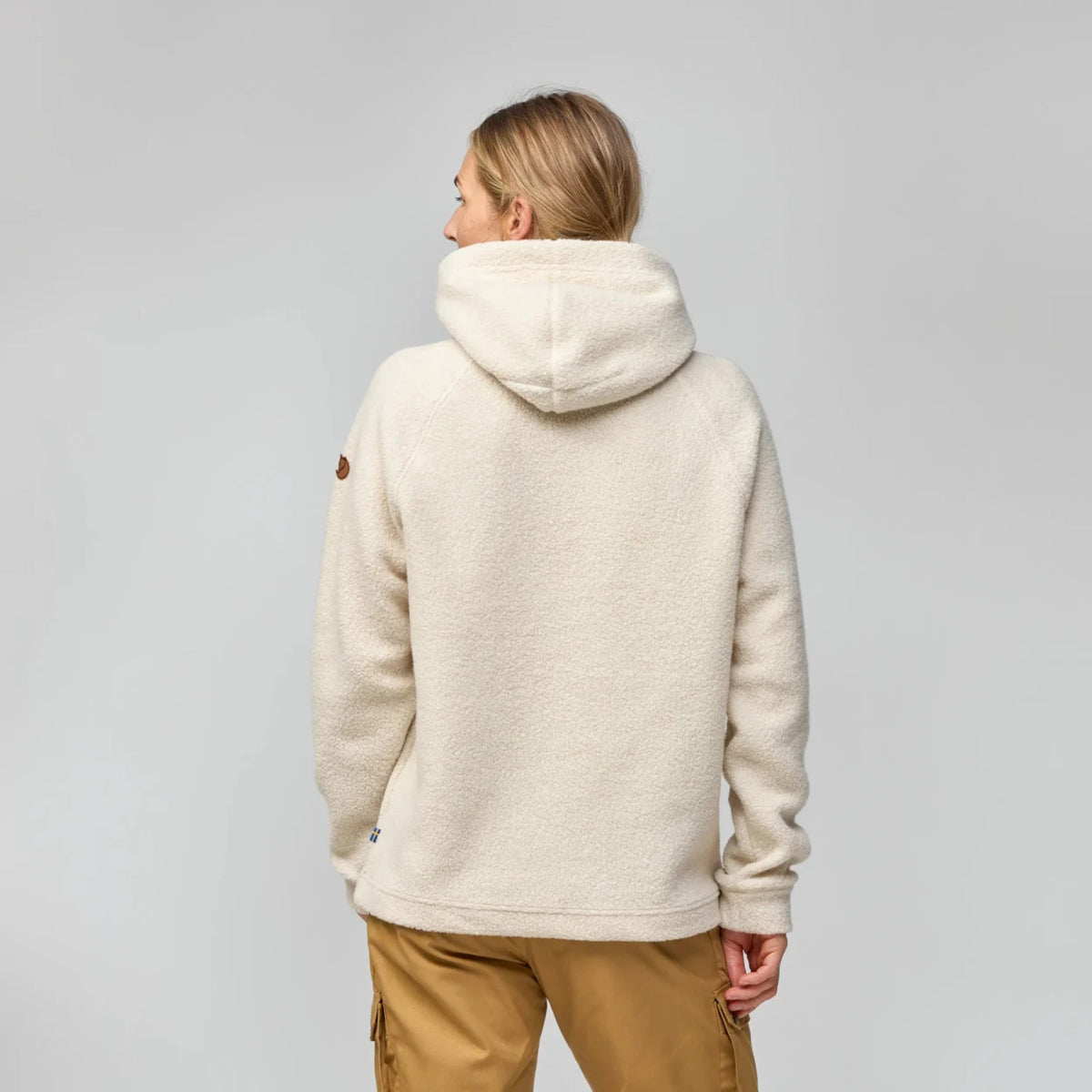 Fjallraven Womens Kaitum Hoodie - Chalk White