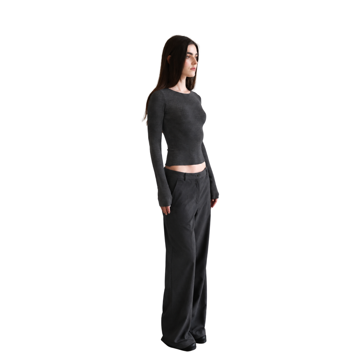 Geel Womens Kennedy Trouser B-Dark Charcoal