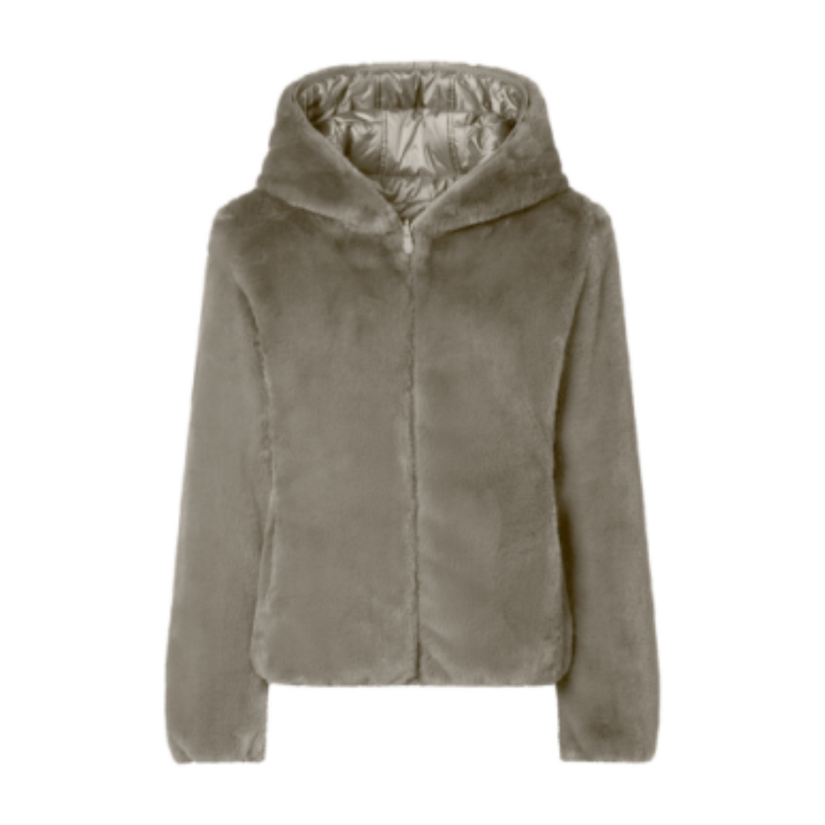 Save The Duck Womens Laila Jacket FURY23-40034-Rainy Beige