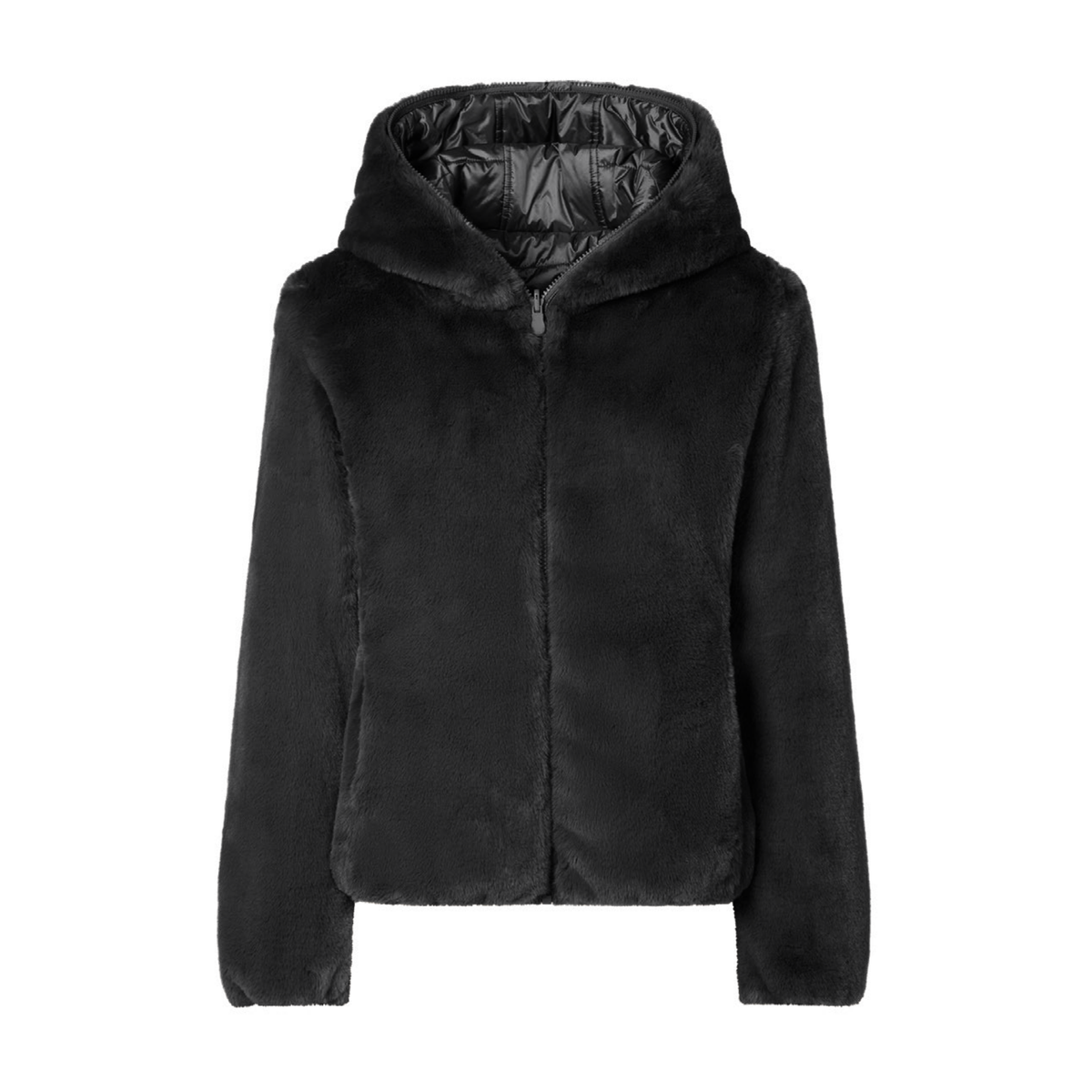 Save The Duck Womens Laila Jacket FURY23-10000_Black