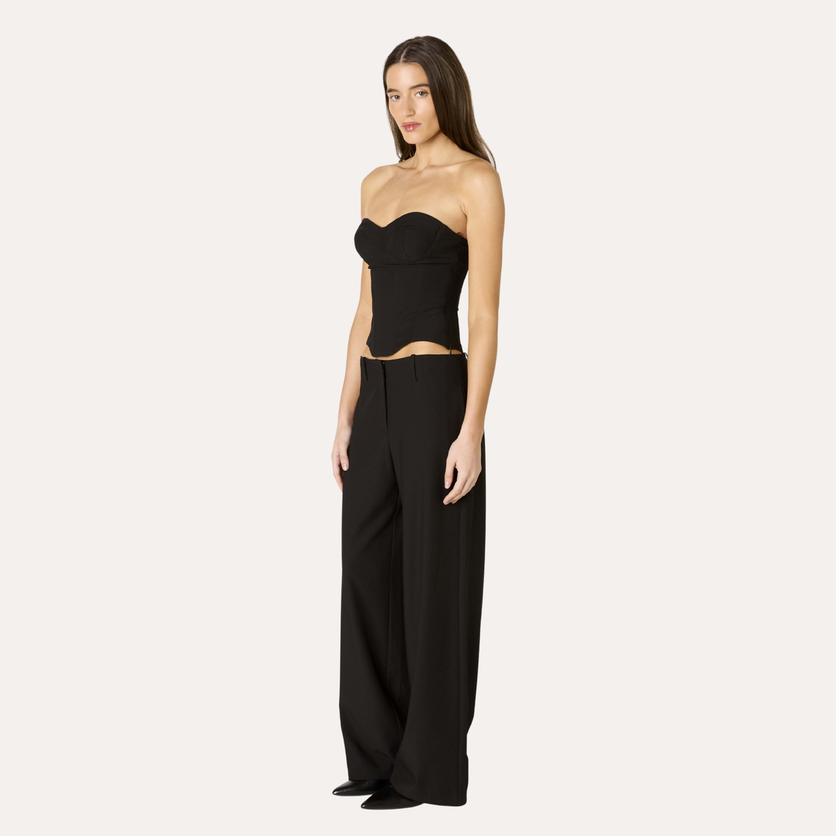 Place Showroom Womens Lavinia Top- Black
