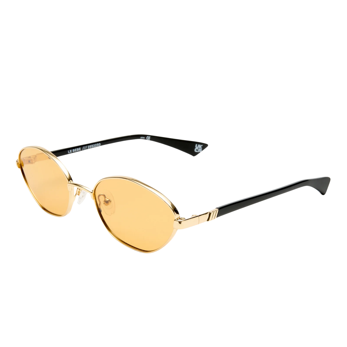 Le Specs Womens Le Bebe Sunglasses- Gold