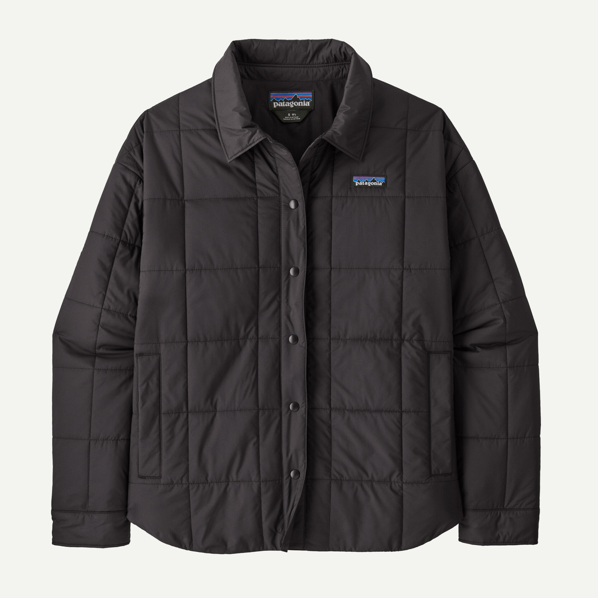 Patagonia Womens Light Gust Shirt Jacket- Black