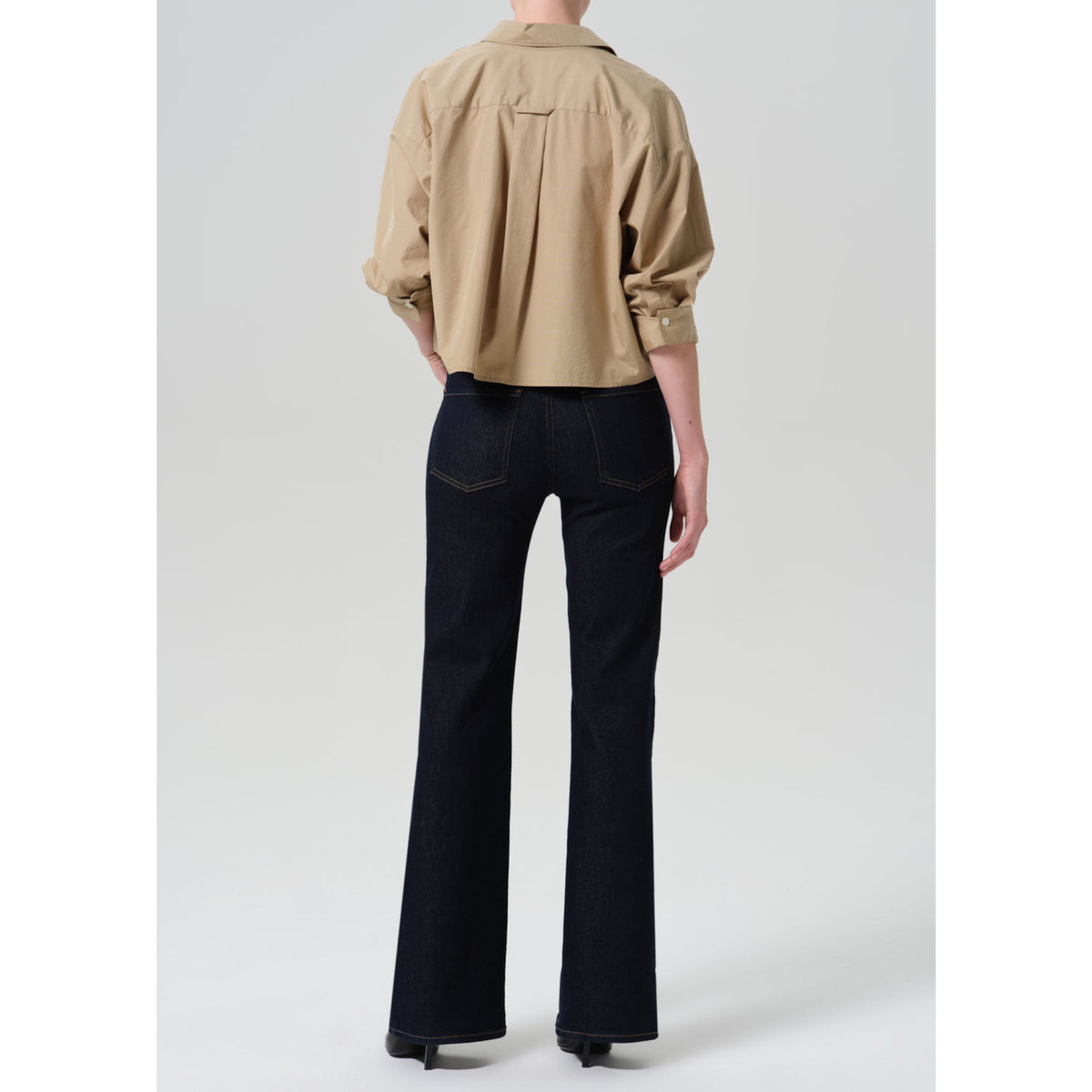 Citizens Of Humanity Womens Lilah 32.5" in Inky Rise - Inky Rise