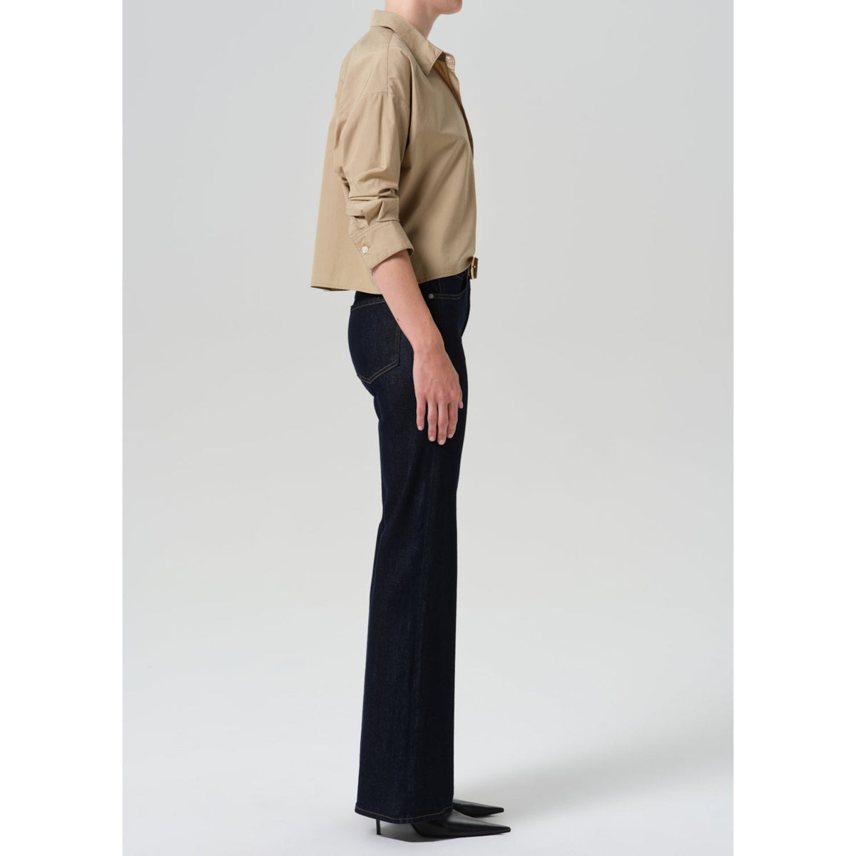 Citizens Of Humanity Womens Lilah 32.5" in Inky Rise - Inky Rise