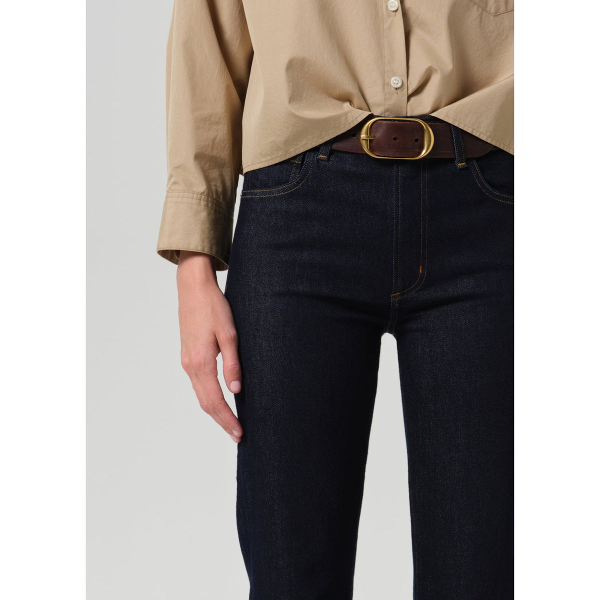 Citizens Of Humanity Womens Lilah 32.5" in Inky Rise - Inky Rise