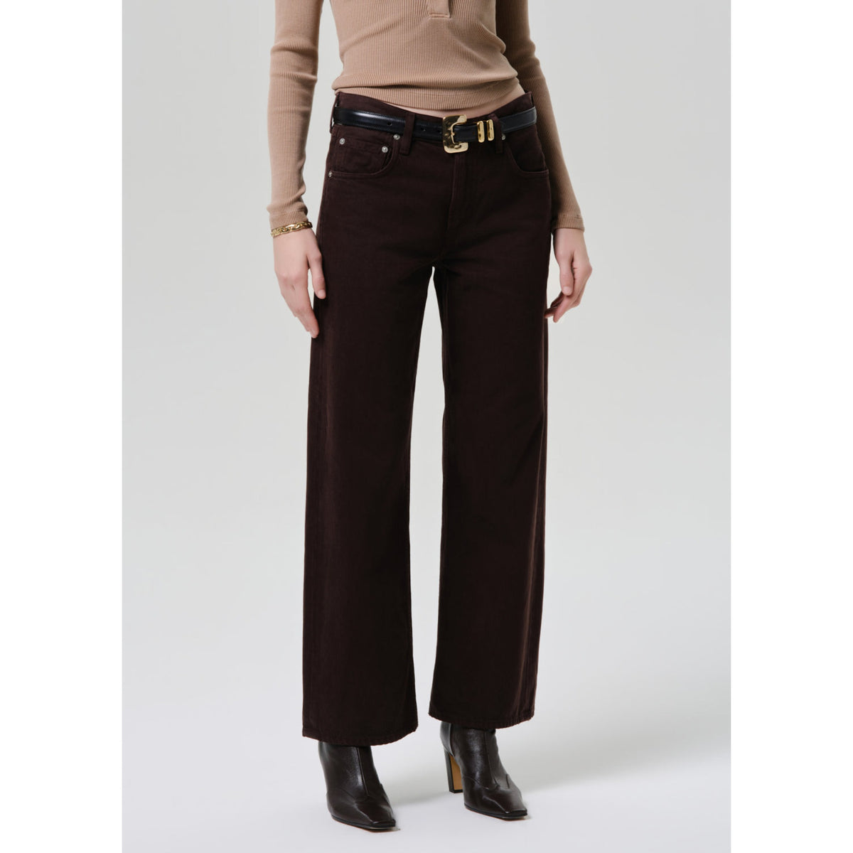 Citizens Of Humanity Womens Lindz Easy Straight - Carob