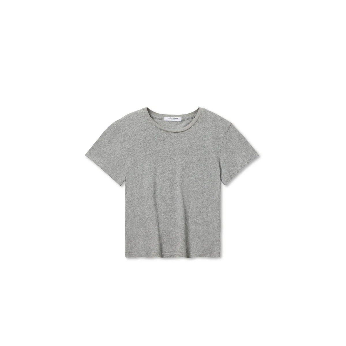 Perfect White Tee Womens Lisa Recycle Cotton Slim Crew Tee