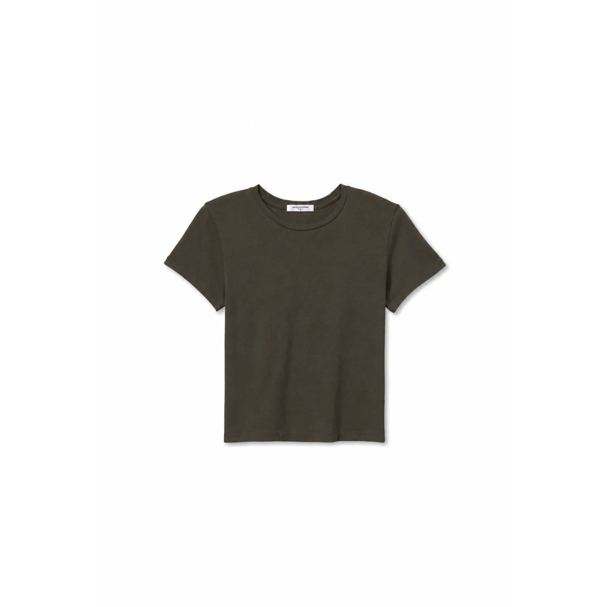 Perfect White Tee Womens Lisa Recycle Cotton Slim Crew Tee