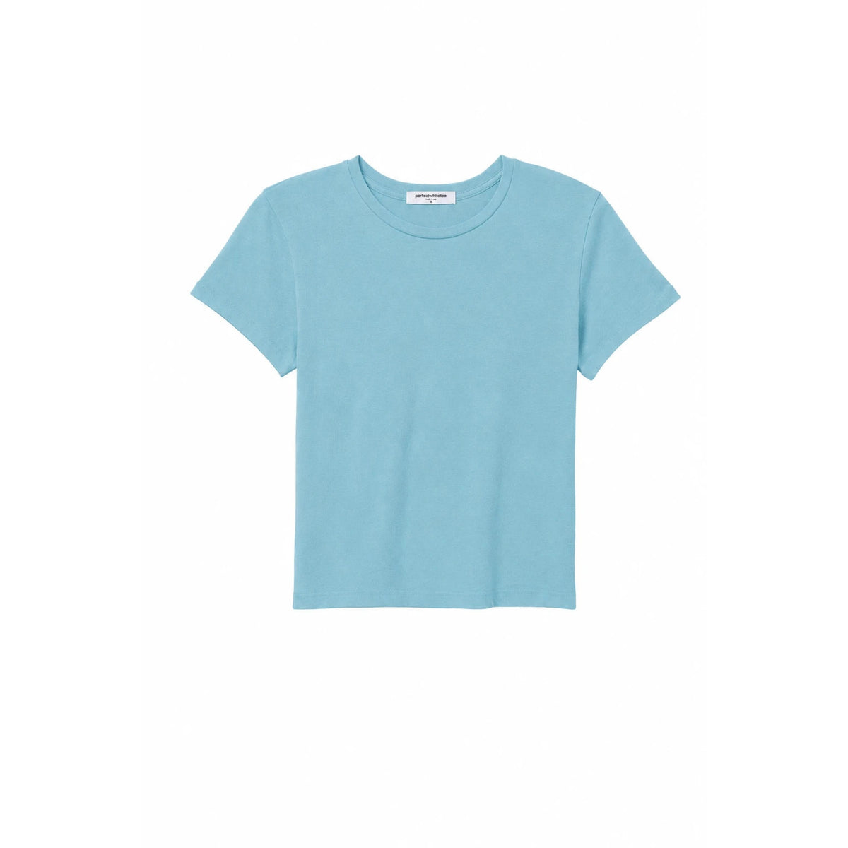 Perfect White Tee Womens Lisa Recycle Cotton Slim Crew Tee