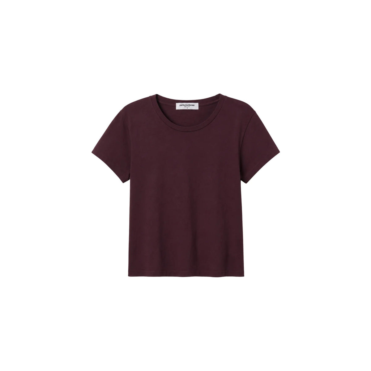Perfect White Tee Womens Lisa Recycle Cotton Slim Crew Tee