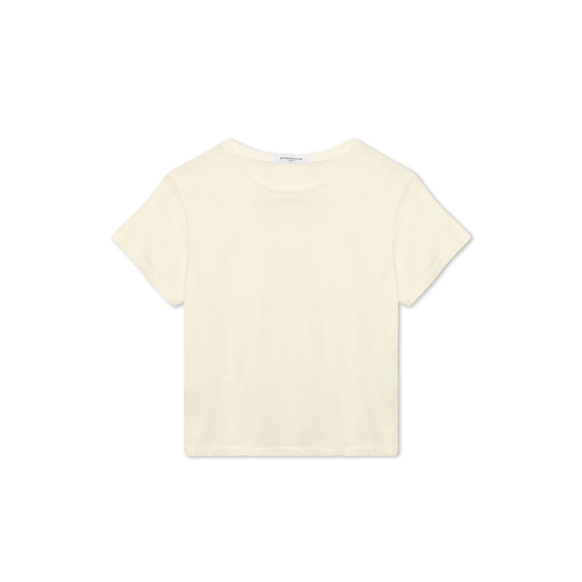 Perfect White Tee Womens Lisa Recycle Cotton Slim Crew Tee