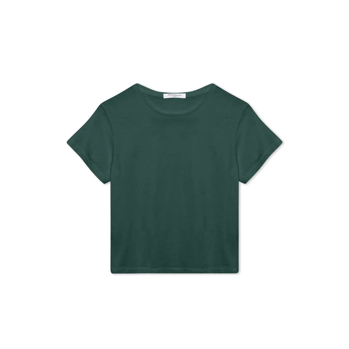 Perfect White Tee Womens Lisa Recycle Cotton Slim Crew Tee
