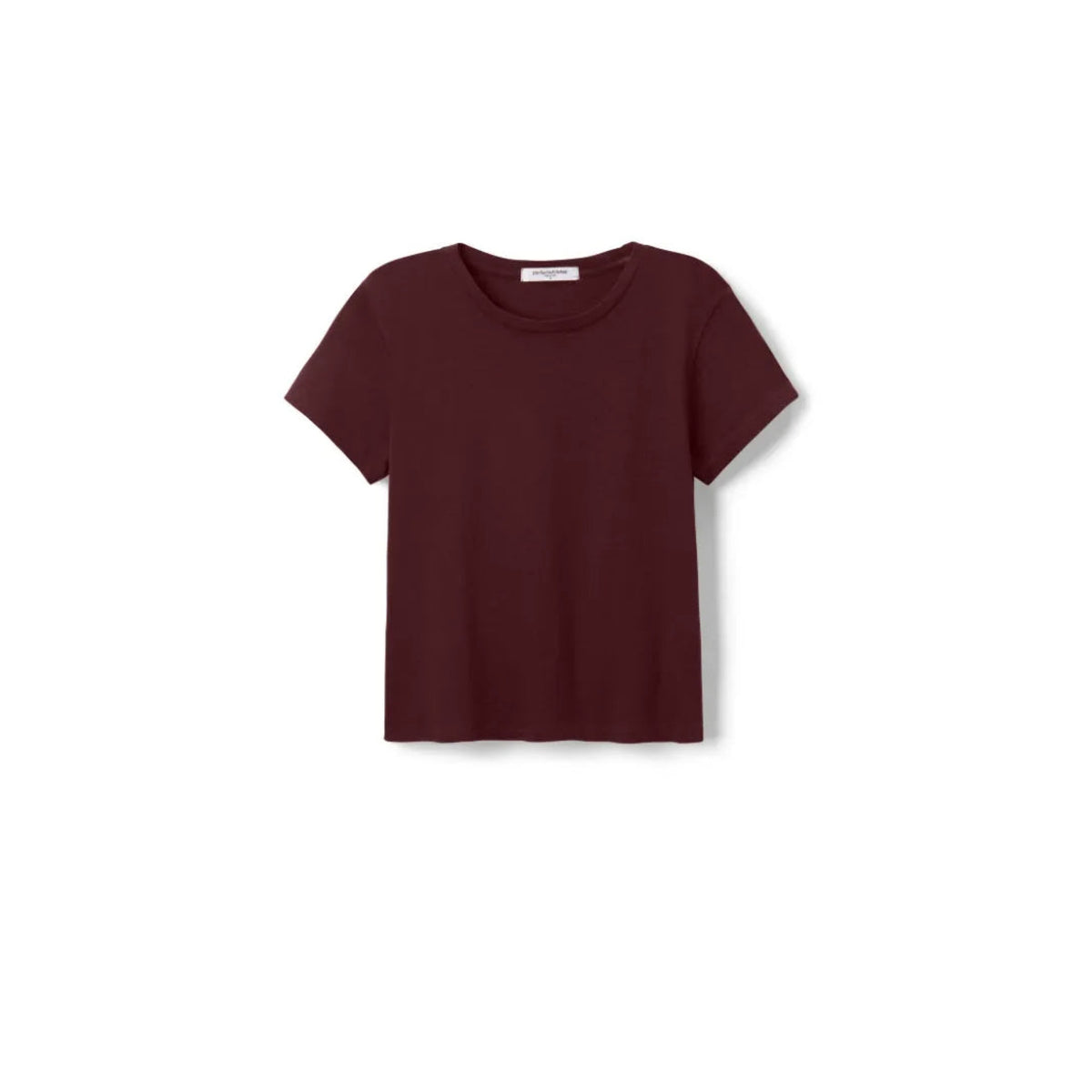Perfect White Tee Womens Lisa Recycle Cotton Slim Crew Tee