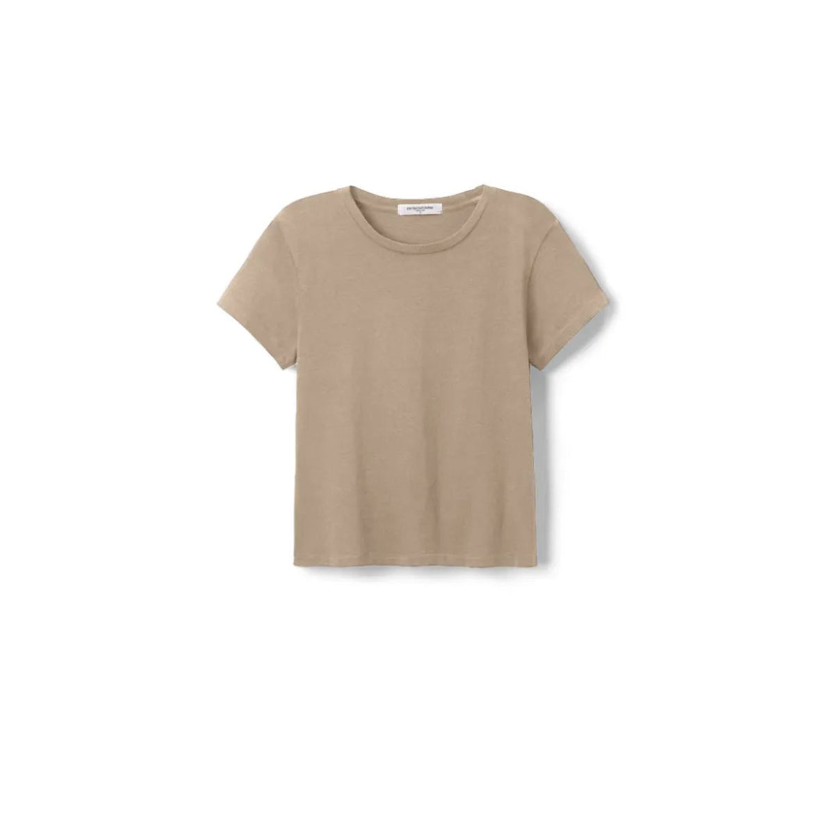 Perfect White Tee Womens Lisa Recycle Cotton Slim Crew Tee