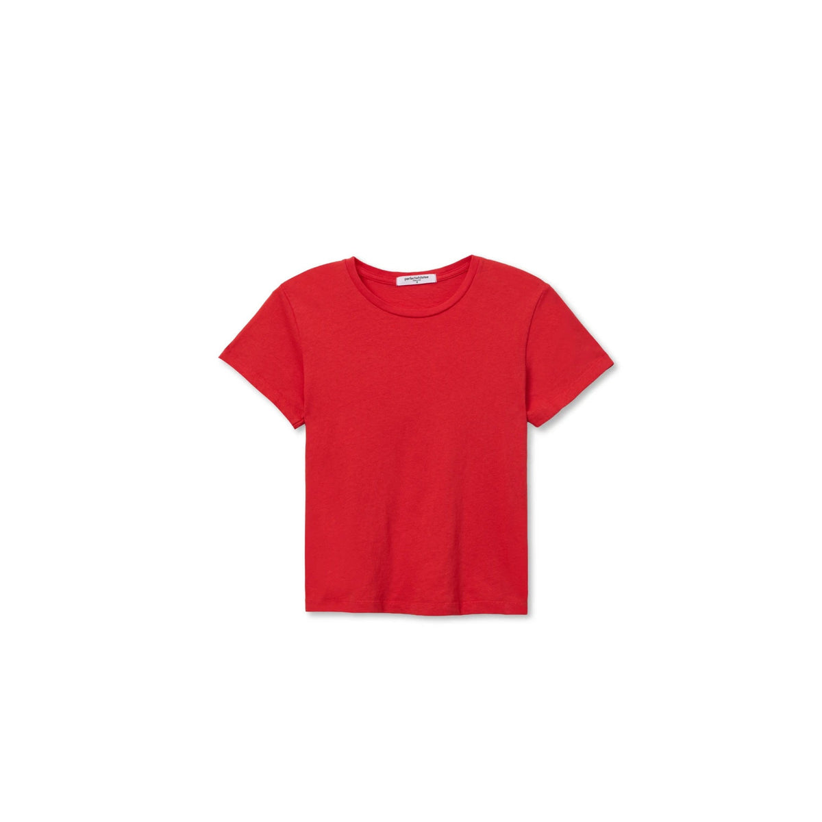 Perfect White Tee Womens Lisa Recycle Cotton Slim Crew Tee