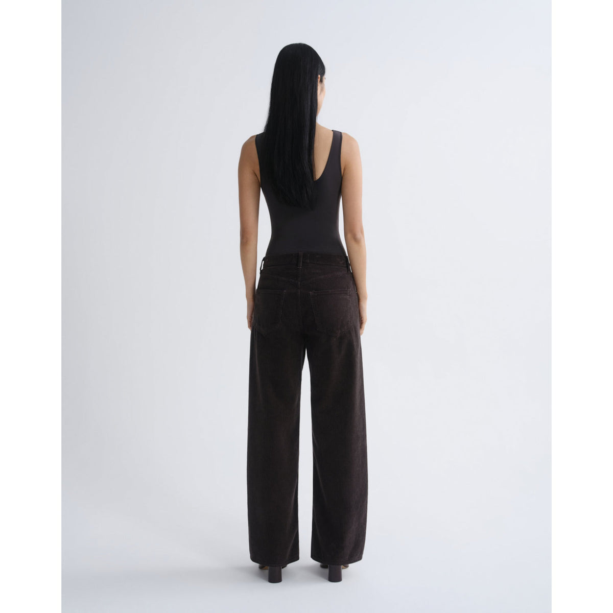 Agolde Womens Low Curve Jean in Forge