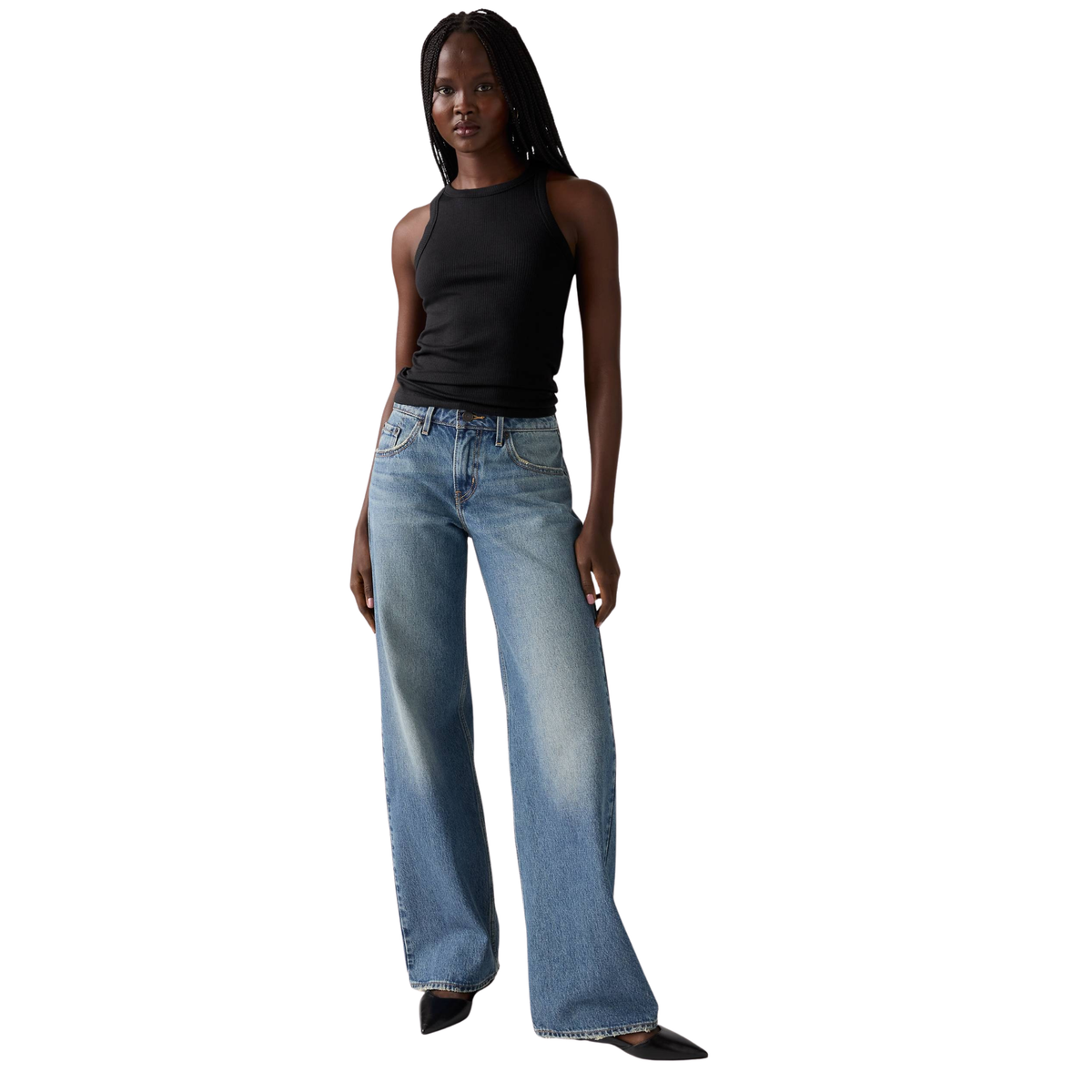 Levis Premium Womens Low Loose -Rescued City