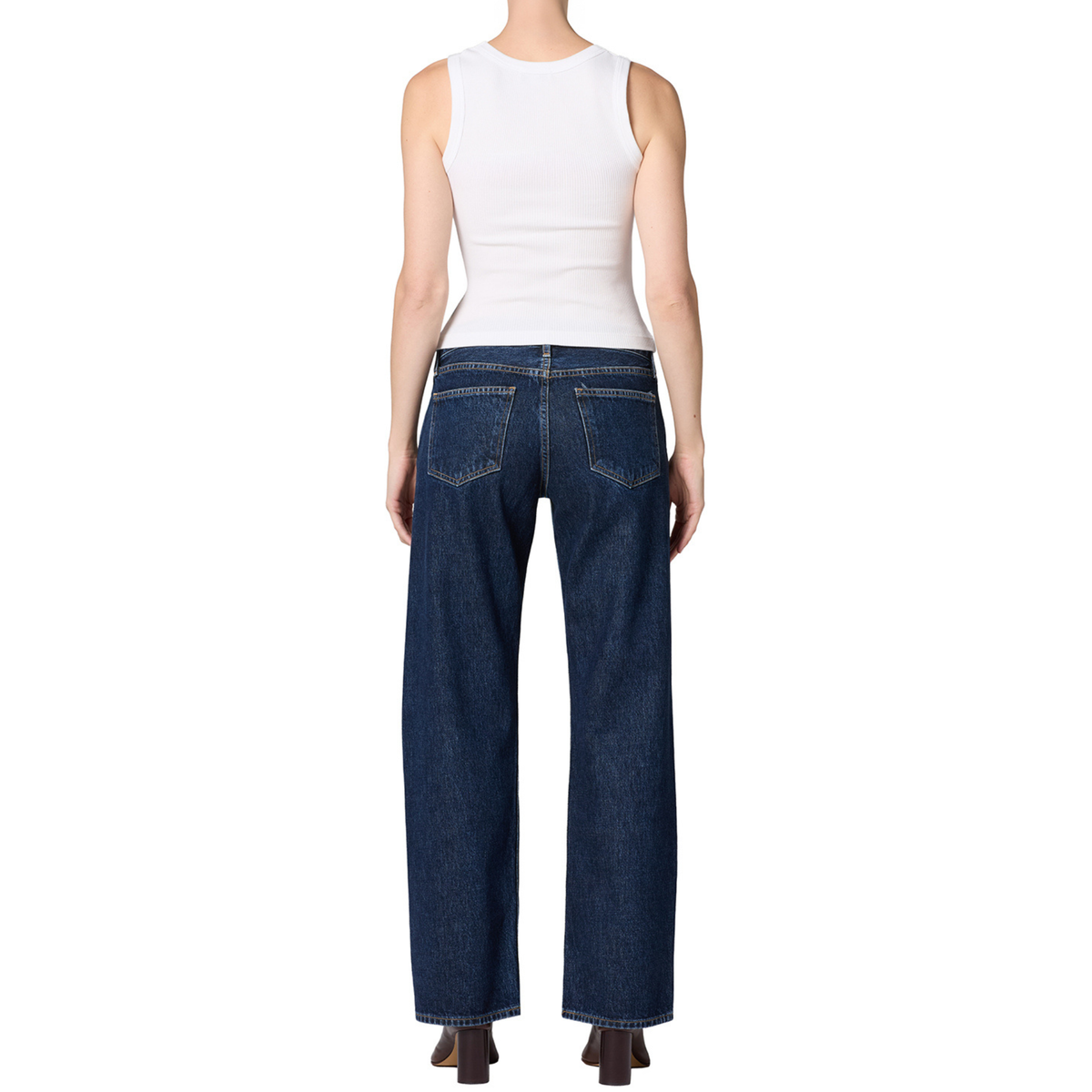 Agolde Womens Low Rise Loose in Pendulum-Pendulum