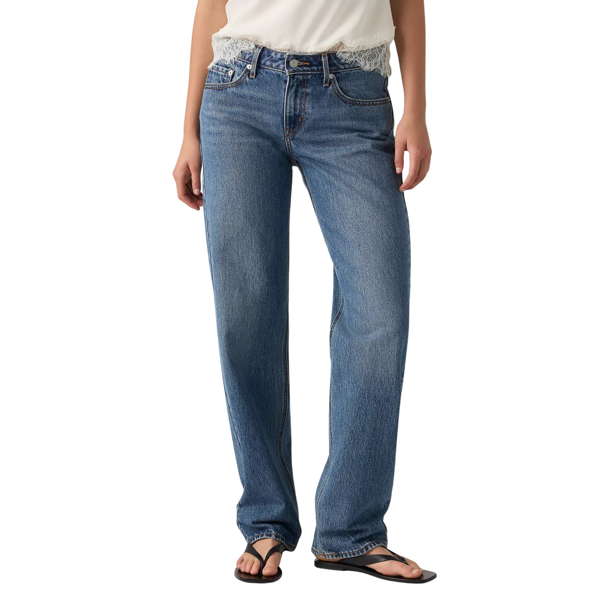 Levis Premium Womens Low Straight -Real Recognize Real