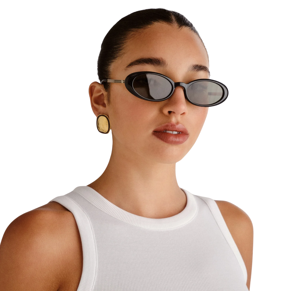 Le Specs Womens Magnifique Sunglasses-Cocoa