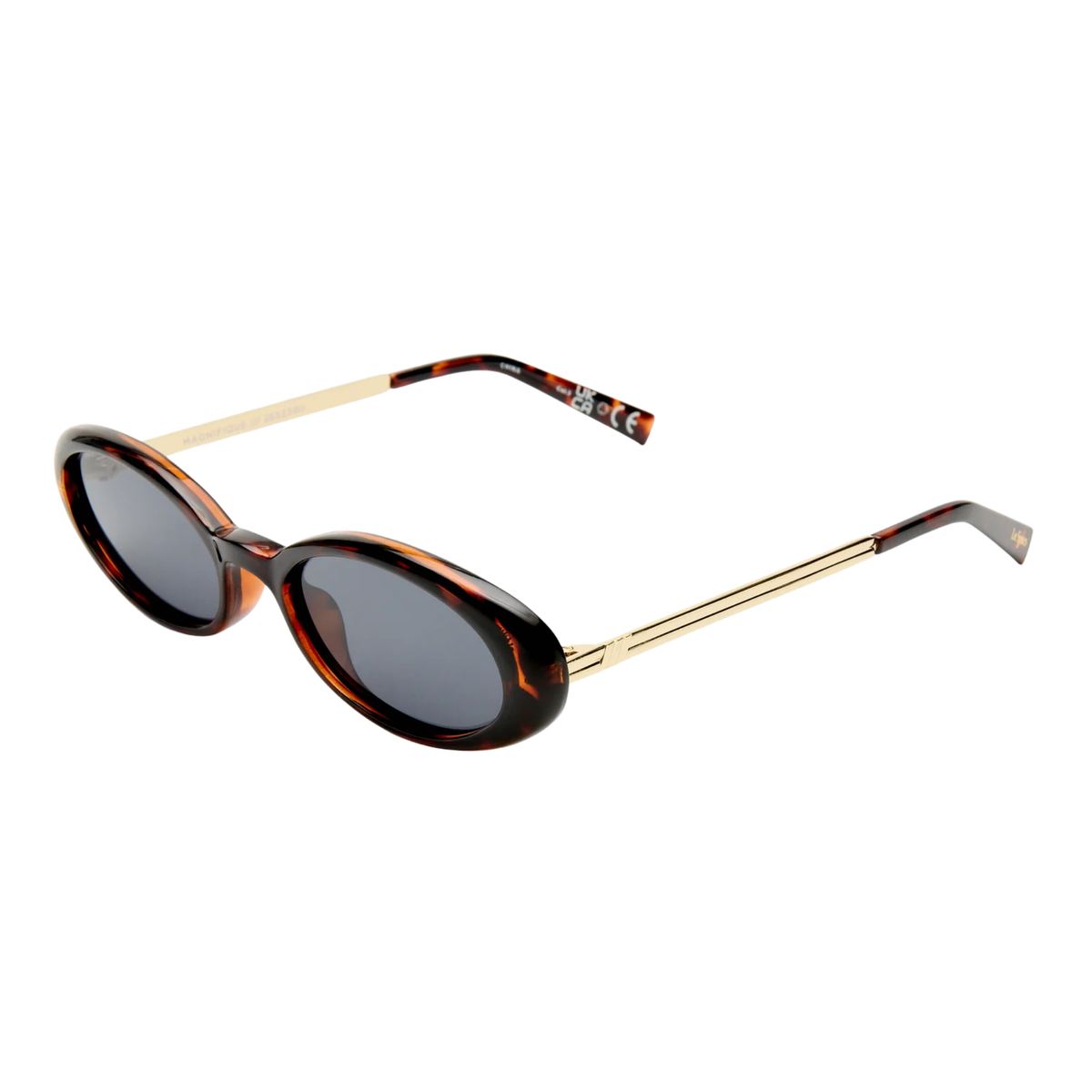 Le Specs Womens Magnifique Sunglasses-Black