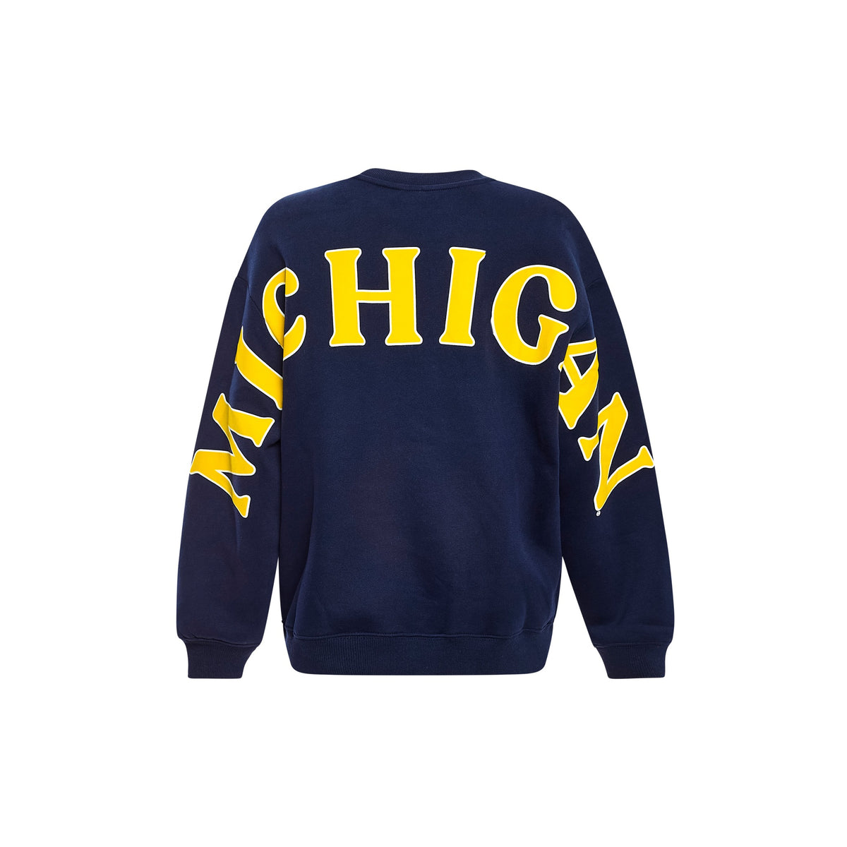 Hype And Vice Womens Michigan Oversized Crewneck