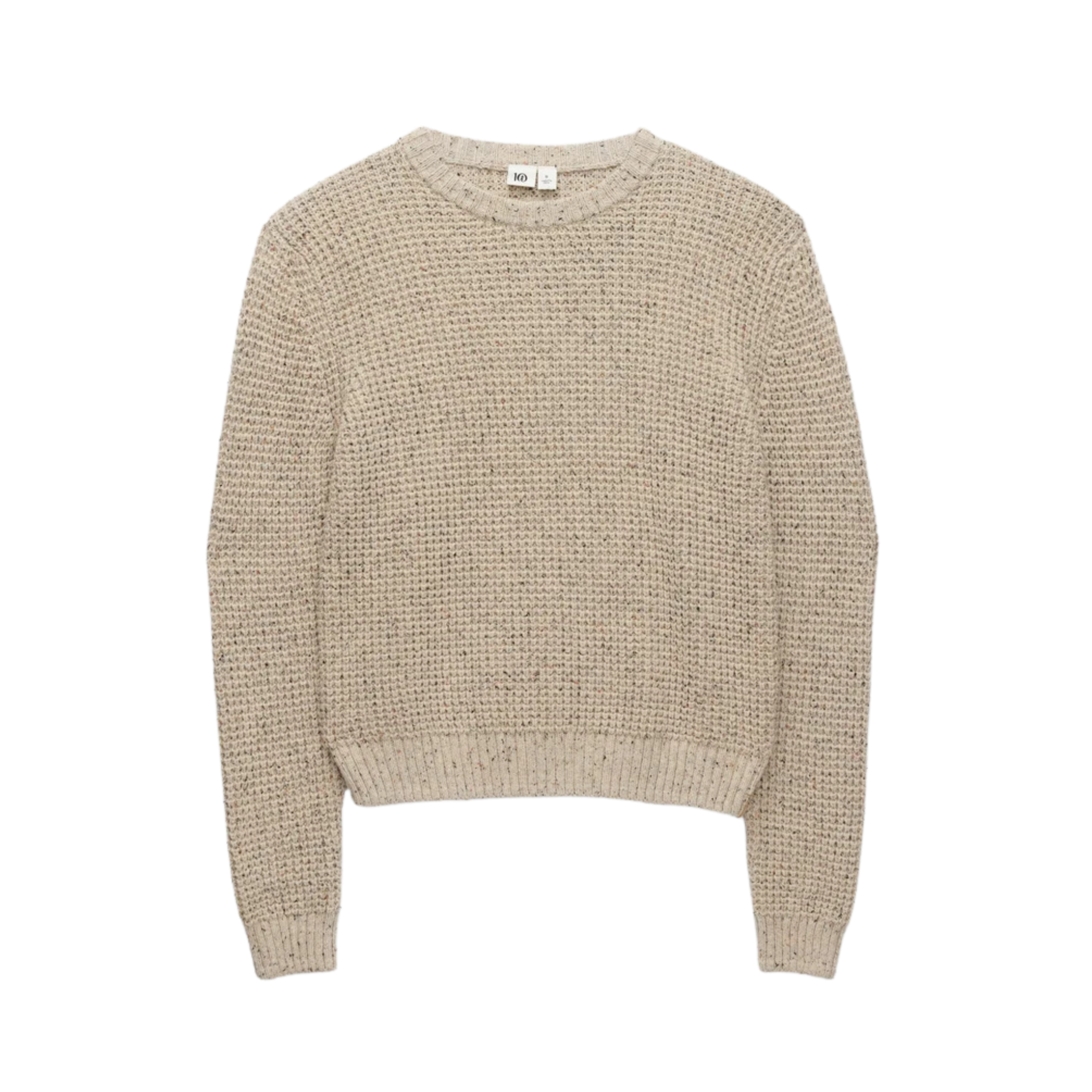 Tentree Womens Morrell Fleck Sweater-6400_Blue Horizon Fleck