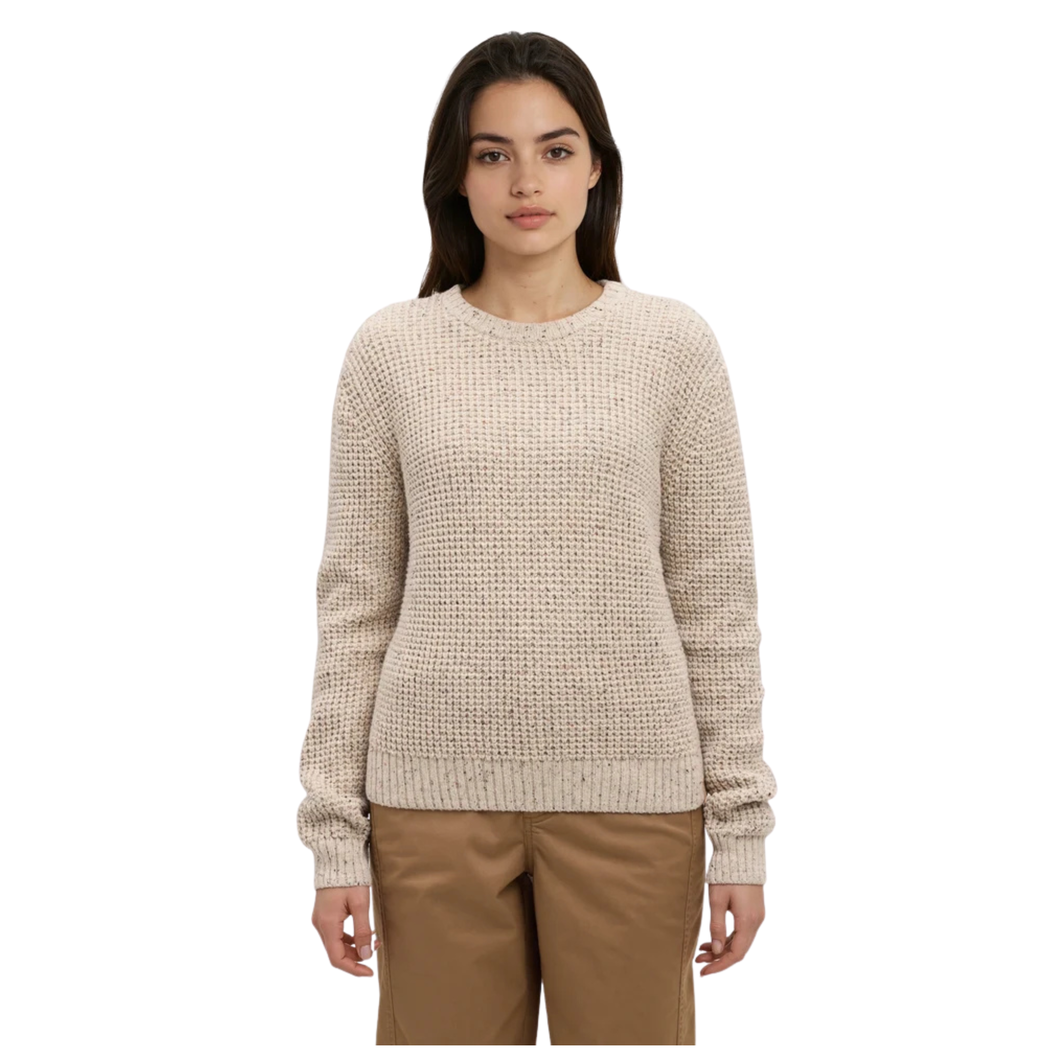Tentree Womens Morrell Fleck Sweater-6400_Blue Horizon Fleck