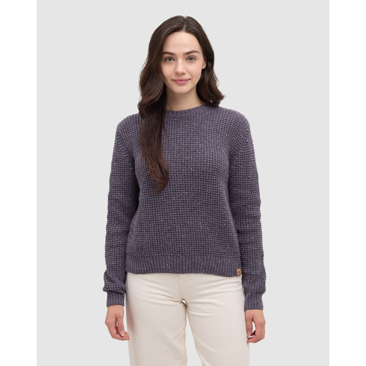 Tentree Womens Morrell Fleck Sweater - Shadow Fleck