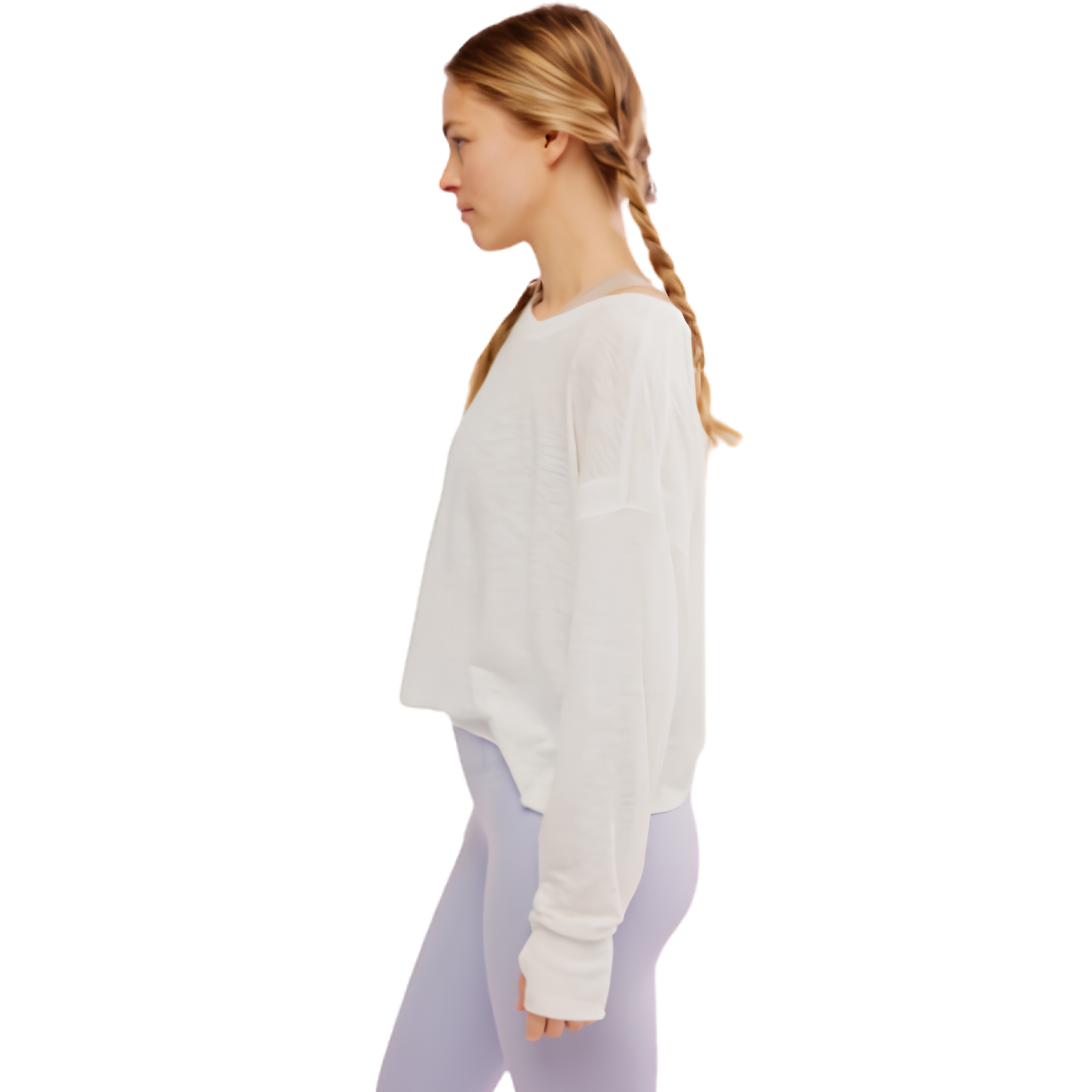 Free People Womens My Time Layer-1100_White