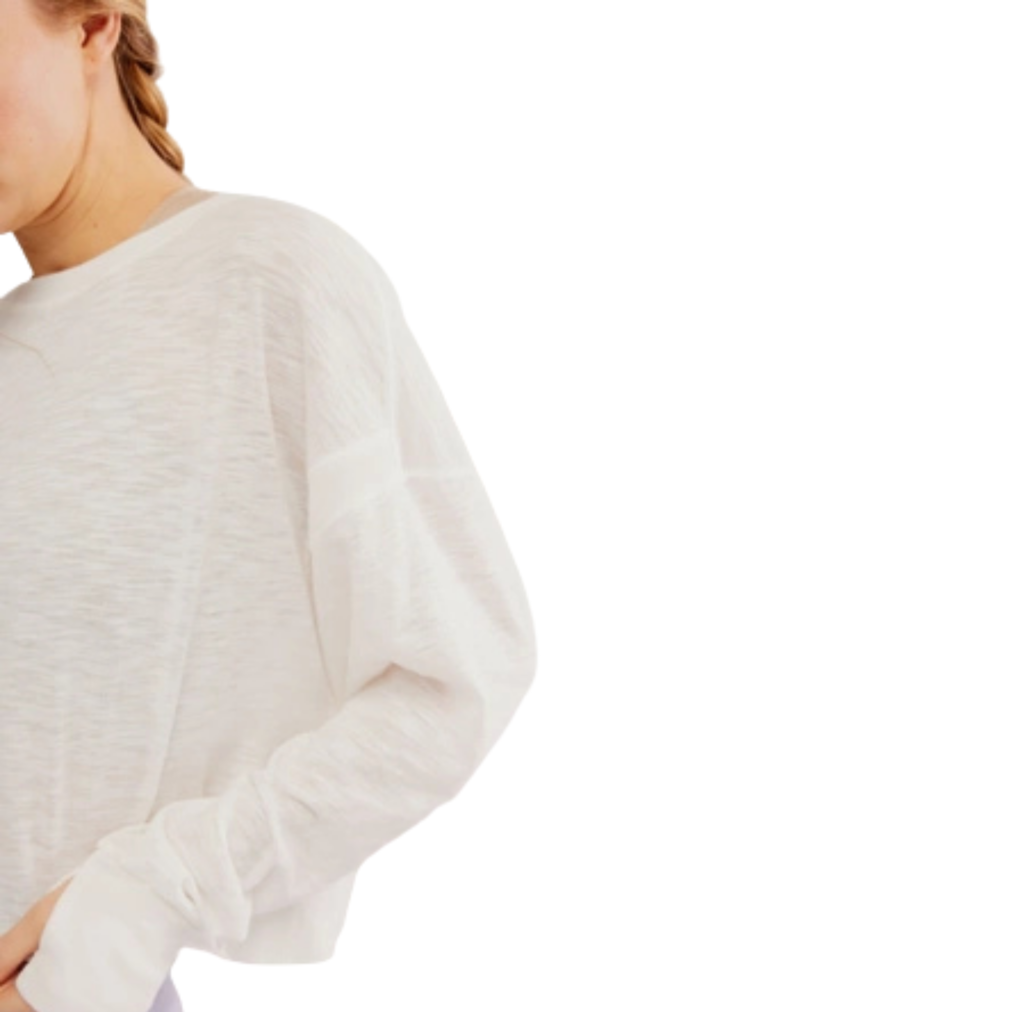 Free People Womens My Time Layer-1100_White