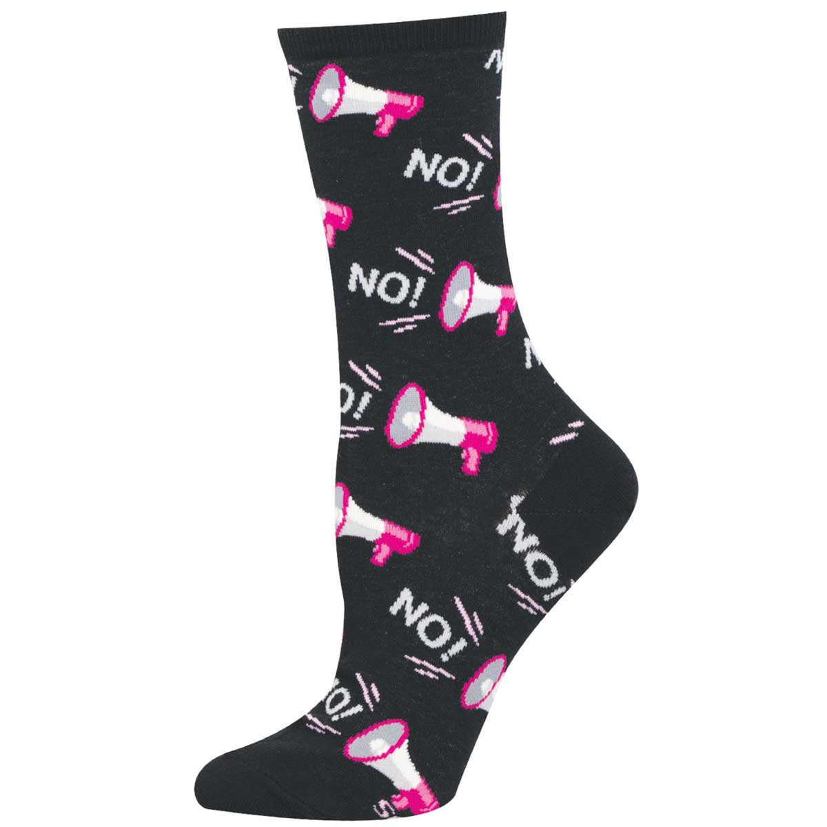 Socksmith Womens NO! (Say It Loud) Sock