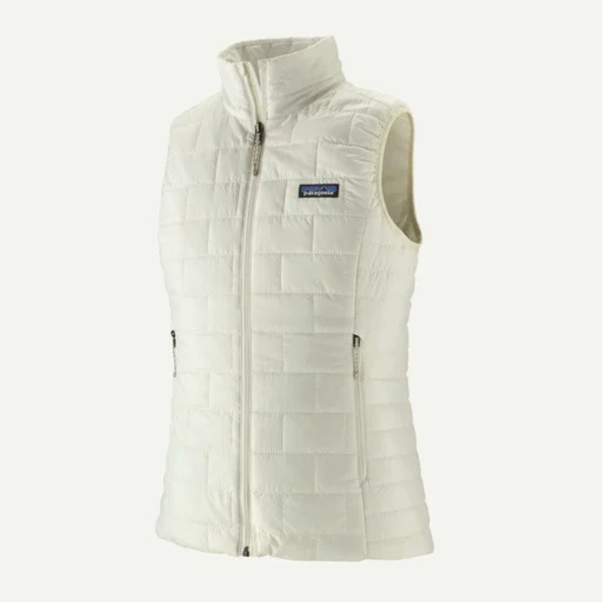Patagonia Womens Nano Puff Vest F26-Birch White