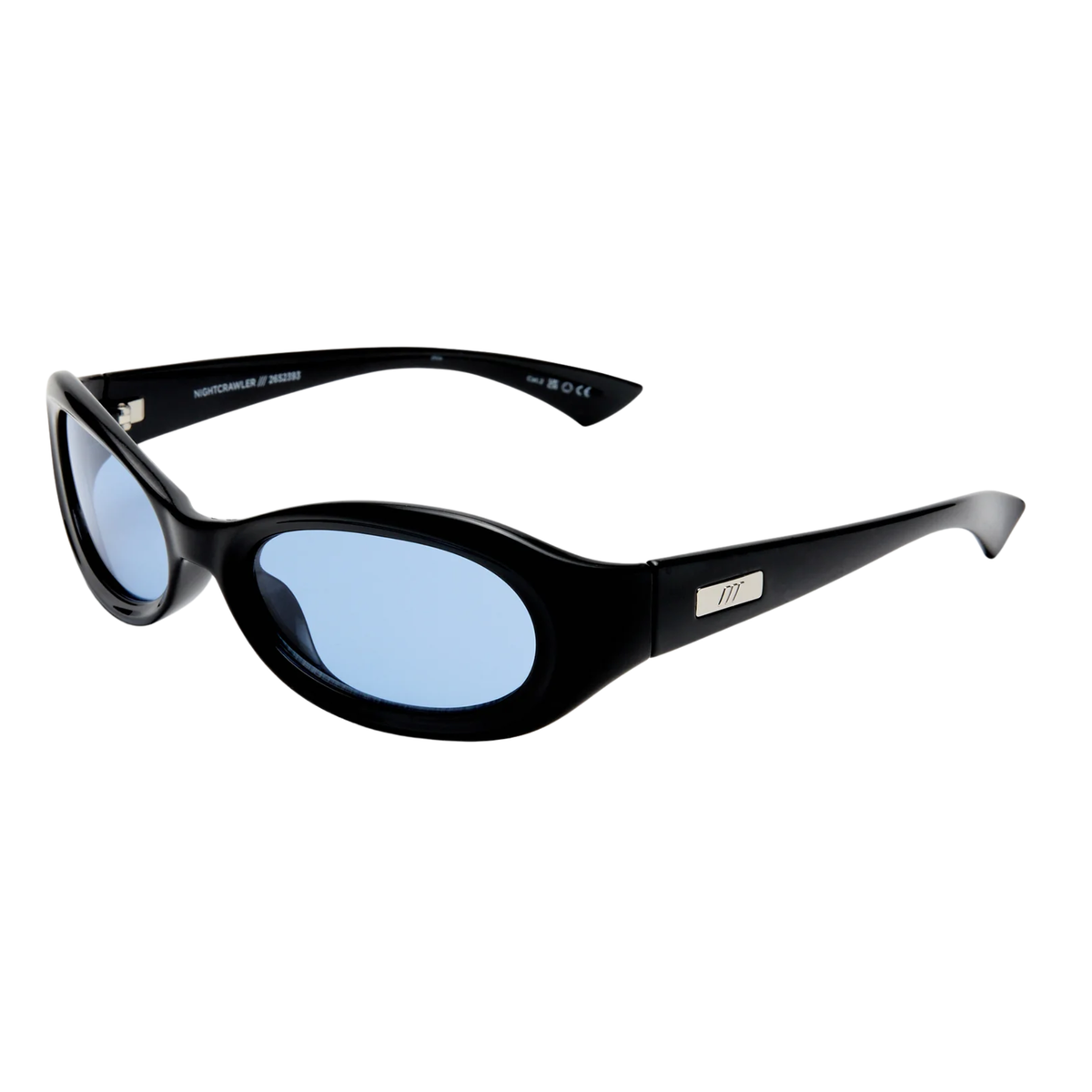 Le Specs Womens Nightcrawler Sunglasses-Black