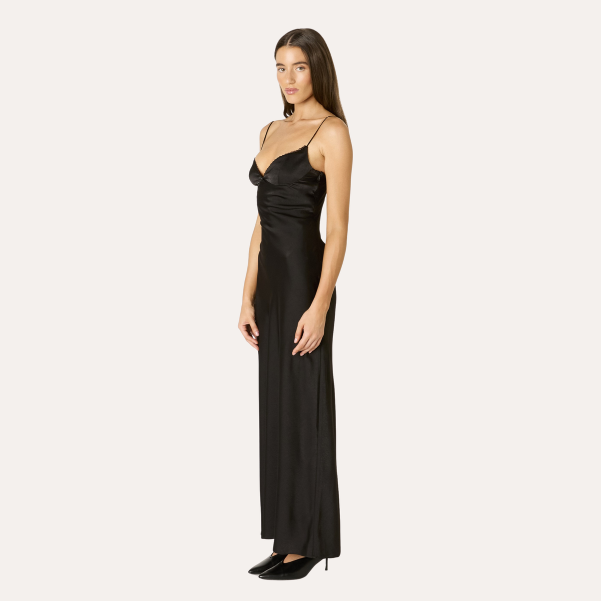 Place Showroom Womens Nightingale Dress-Black