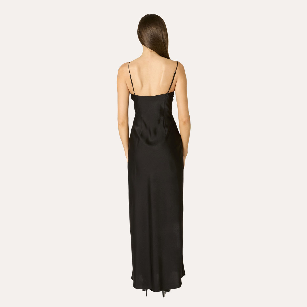 Place Showroom Womens Nightingale Dress-Black