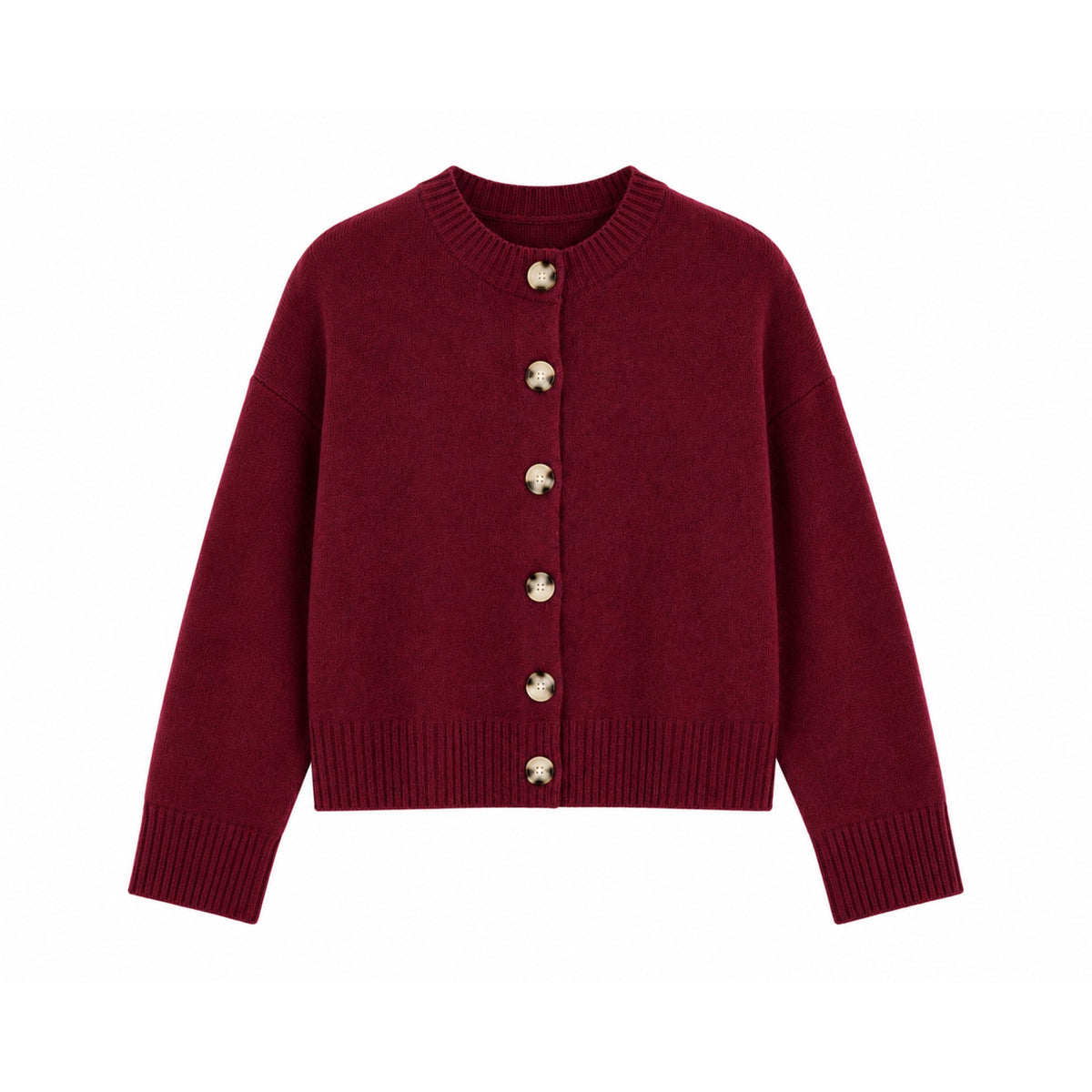 Archer Cashmere Womens Nina Crewneck Cardigan
