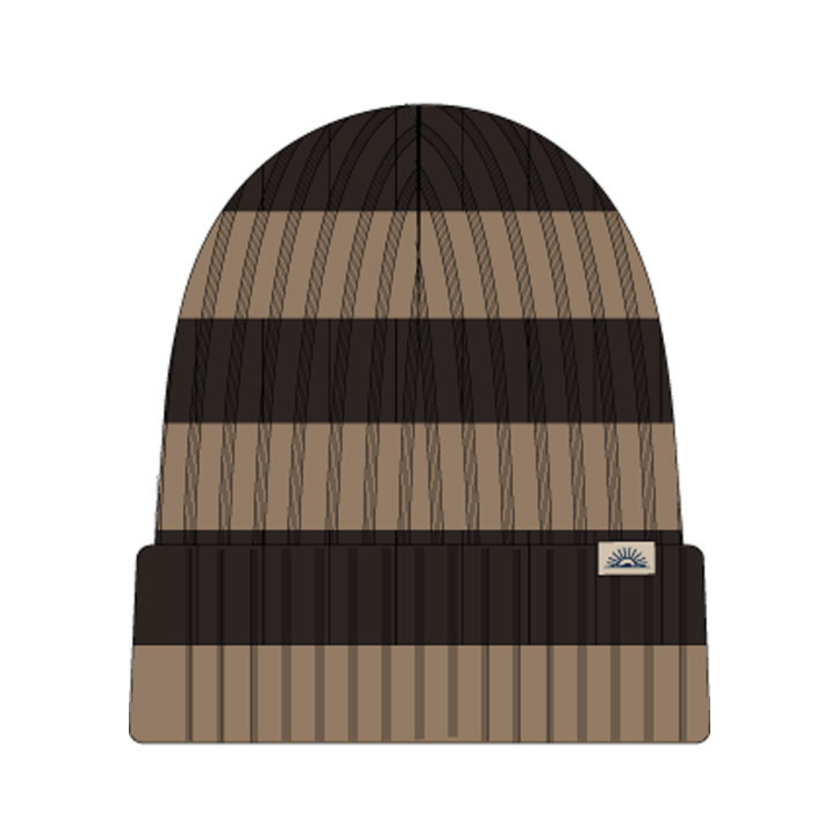 Faherty Womens Northshore Beanie- Coffee Bean/Squirrel