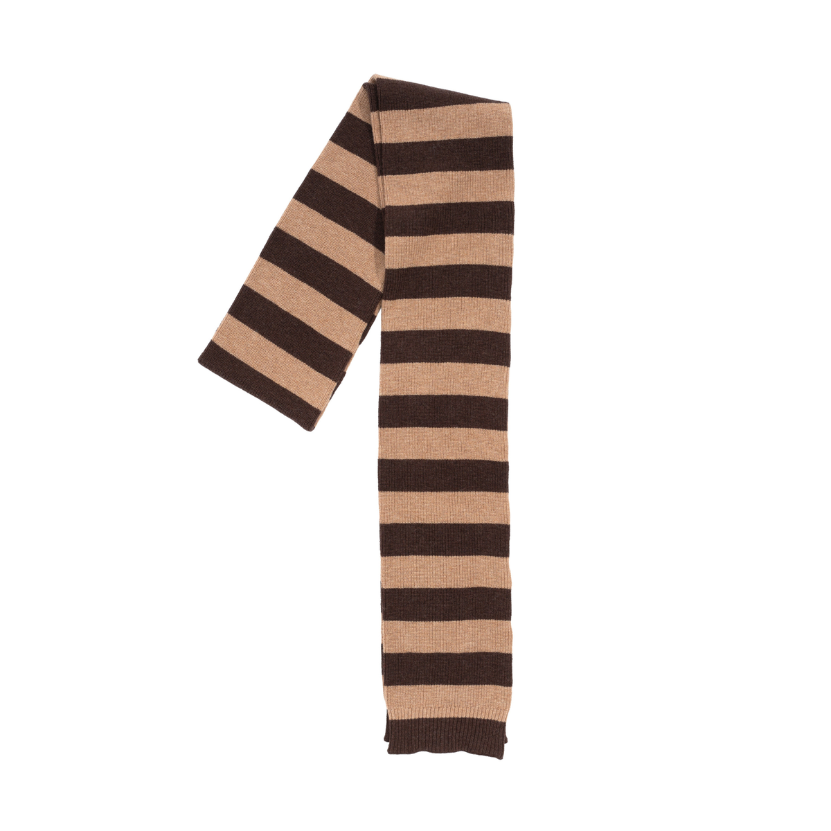 Faherty Womens Northshore Scarf- Coffee Bean/Squirrel