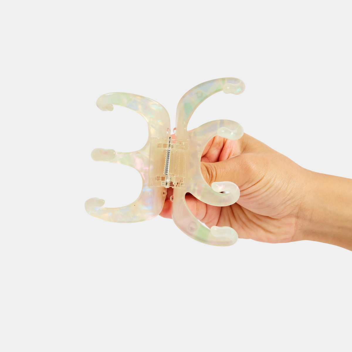 Chunks Womens Octopus Claw in Large Pearl Shimmer