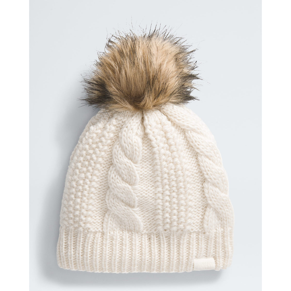 The North Face Womens Oh Mega Lined Beanie - White Dune