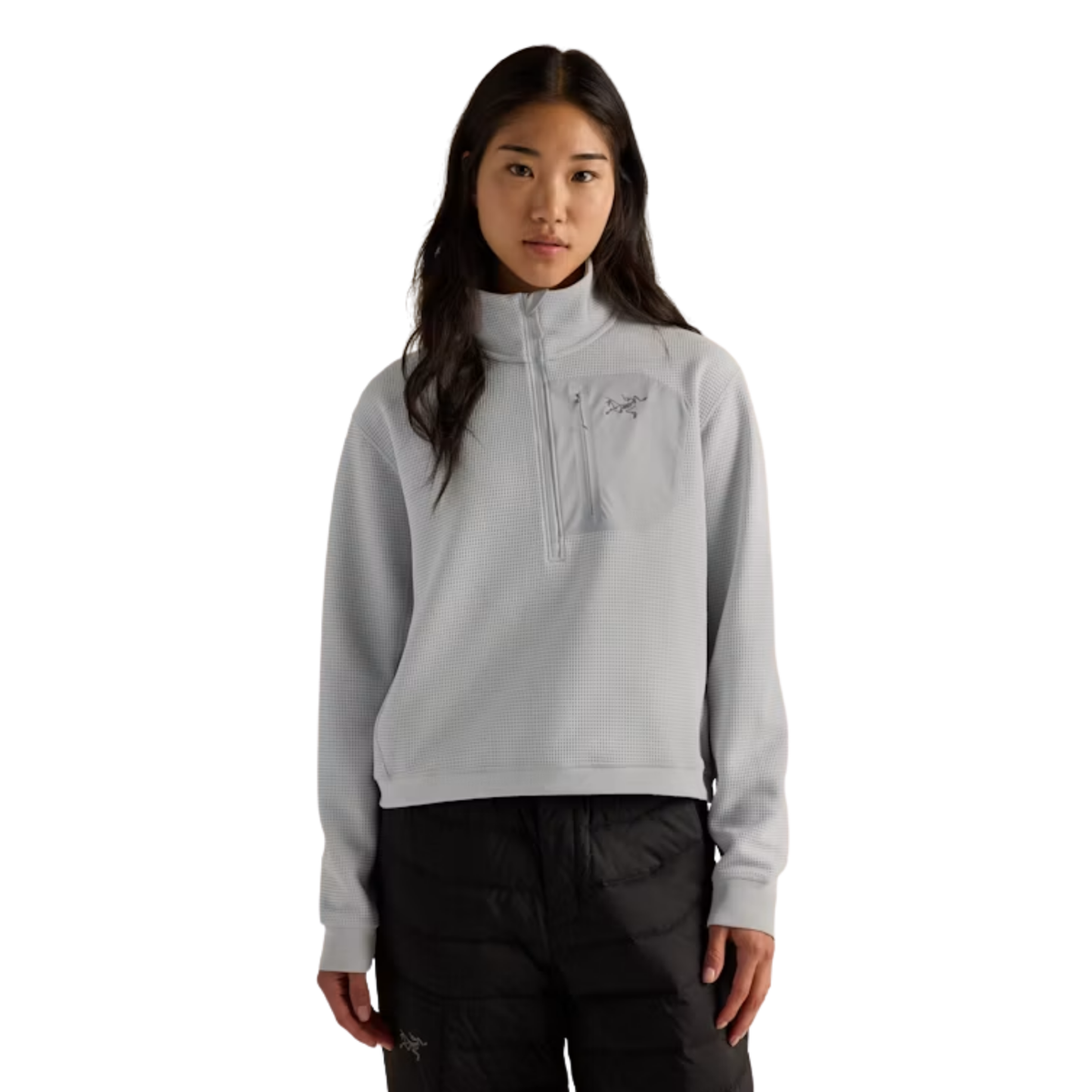 Arcteryx Womens Olera Zip Neck F26-Solitude