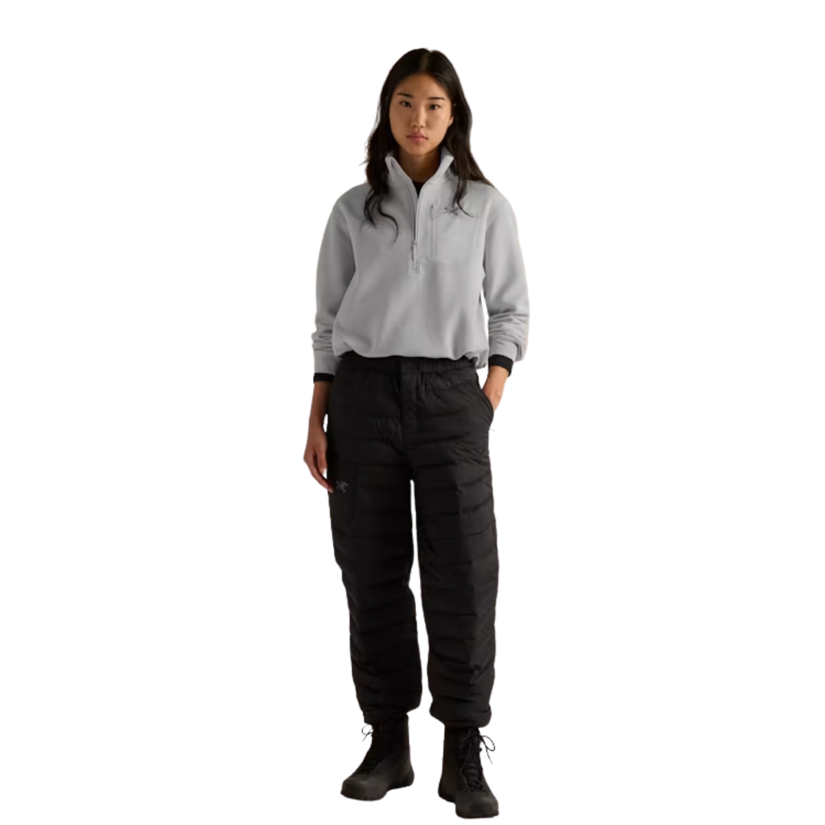 Arcteryx Womens Olera Zip Neck F26-Solitude