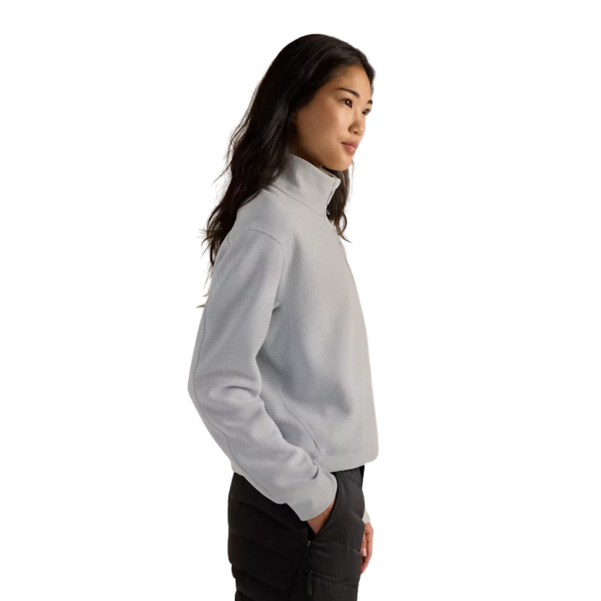 Arcteryx Womens Olera Zip Neck F26-Solitude