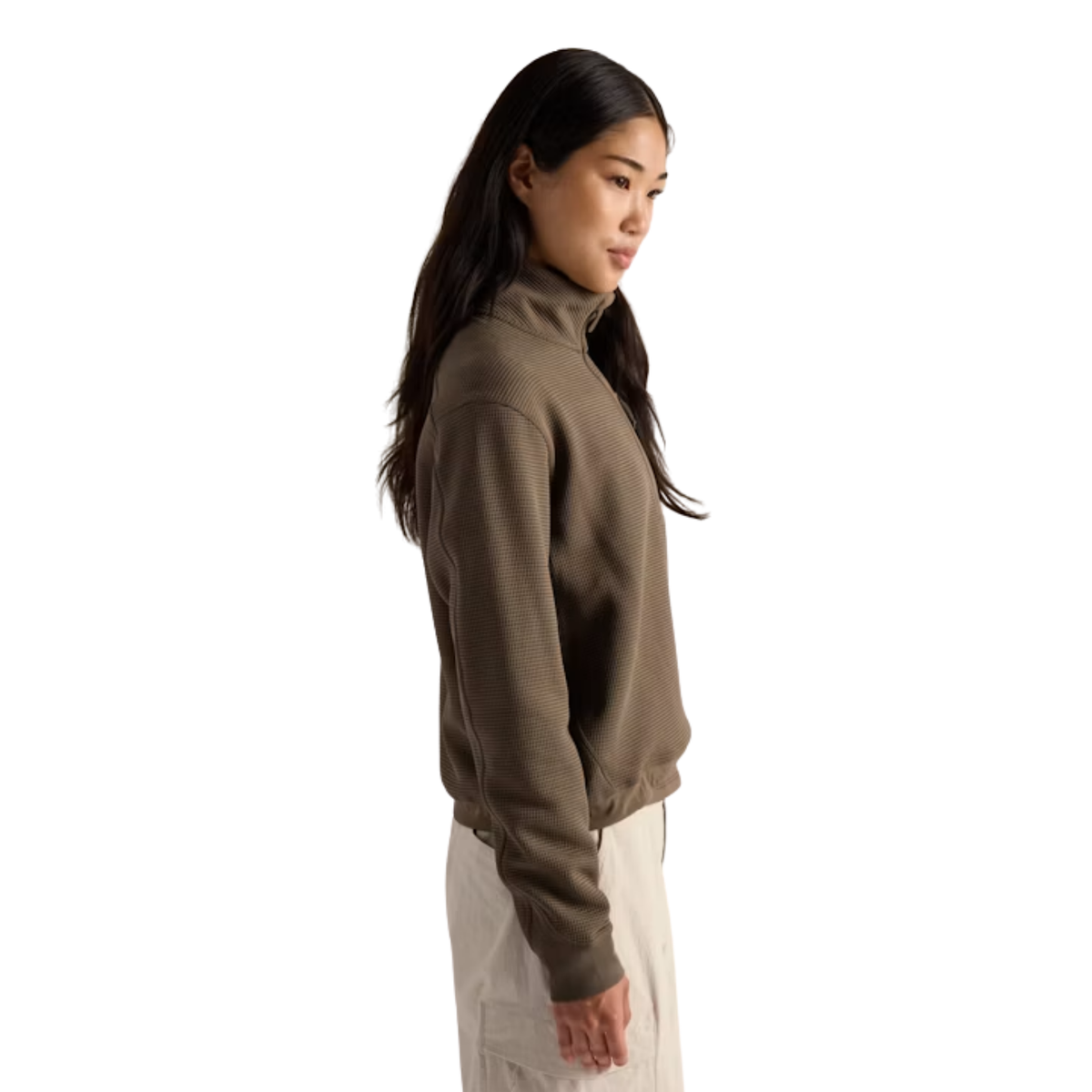 Arcteryx Womens Olera Zip Neck F26-Mongoose