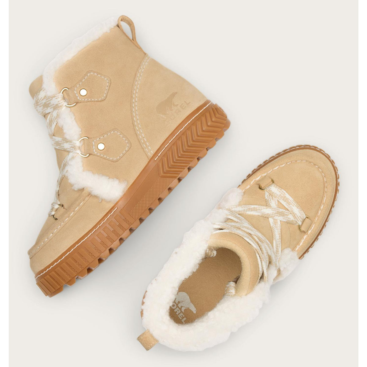 Sorel Womens Ona Ave Alpine Plus WP - Ceramic, Gum 2