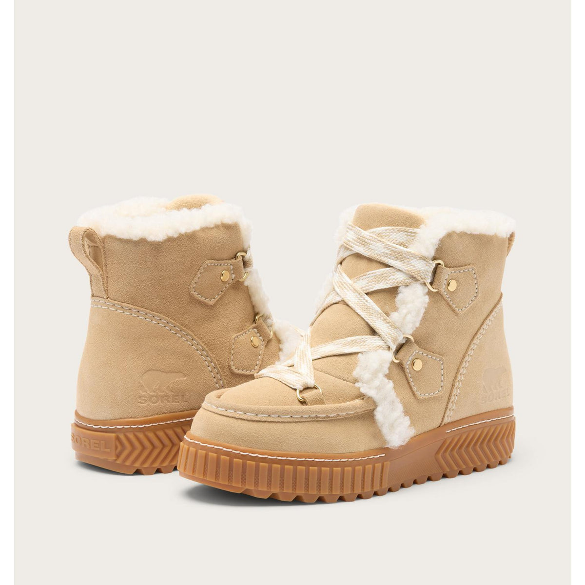 Sorel Womens Ona Ave Alpine Plus WP - Ceramic, Gum 2
