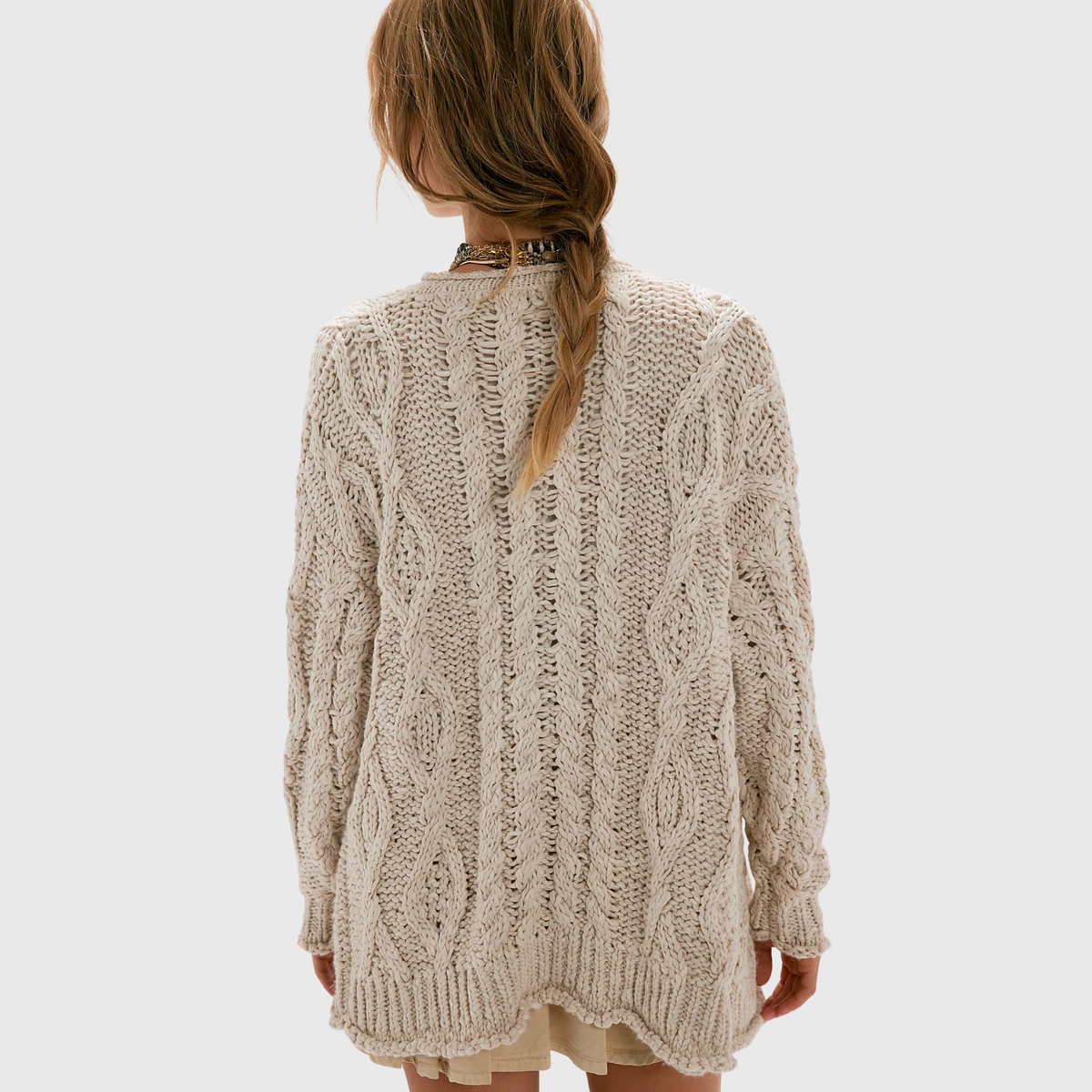 Free people Womens Opal Cardigan-Tea