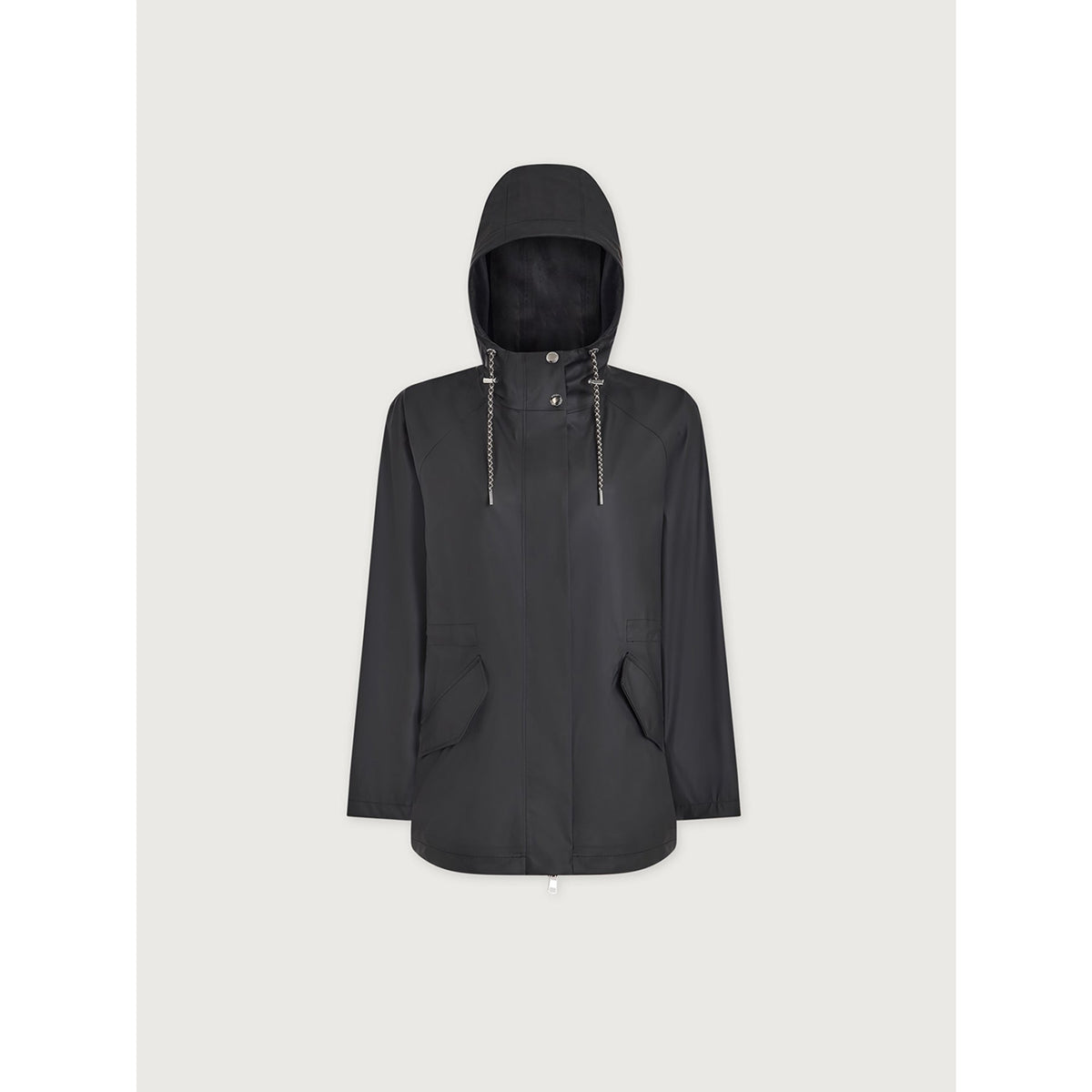 Varley Womens Orlen Short Rain Jacket - Black